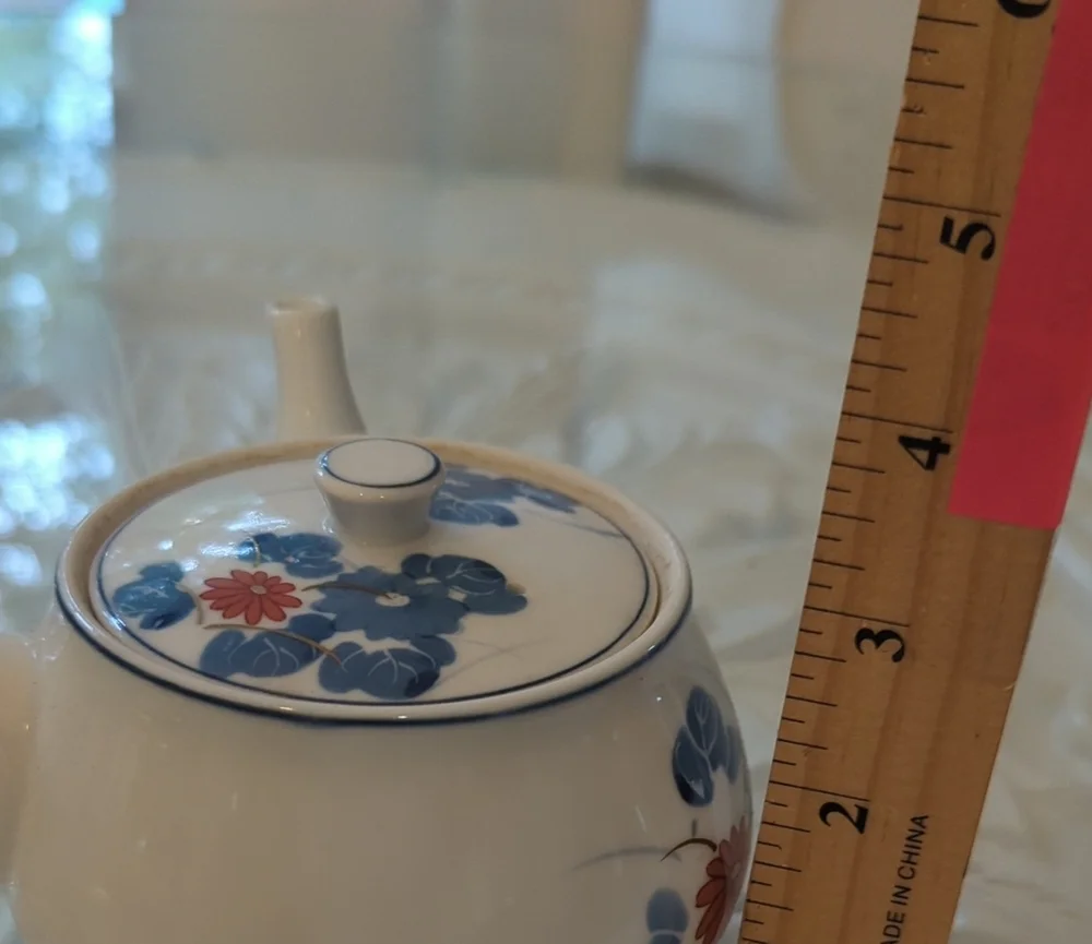 Saikai Pottery Japanese kyusu teapot
